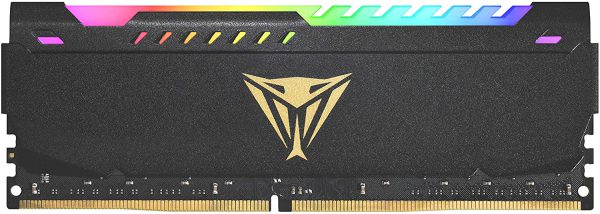 Patriot Viper Steel RGB 8GB DDR4 3200 Desktop Memory