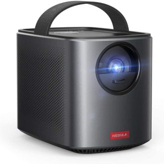 NEBULA D2323211 by Anker Mars II Pro 500 ANSI Lumen Portable Projector, Black, 720p Image, Video Projector, 30 to 150 Inch Image TV Projector,, Home Entertainment, Movie Projector