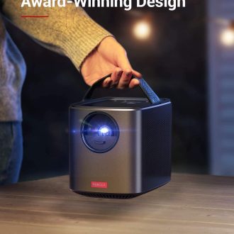 NEBULA D2323211 by Anker Mars II Pro 500 ANSI Lumen Portable Projector, Black, 720p Image, Video Projector, 30 to 150 Inch Image TV Projector,, Home Entertainment, Movie Projector