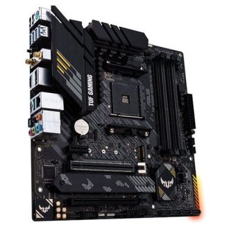 ASUS TUF Gaming B550M-PLUS, AMD AM4, 3rd Gen Ryzen microATX Gaming Motherboard (AMD)