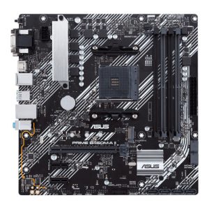 Asus Prime B450M-A II Motherboard (Ryzen AM4), 128GB Max- Motherboard