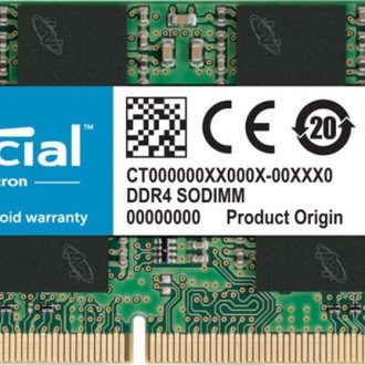 Crucial 16GB DDR4-2666MHz SODIMM Laptop Memory