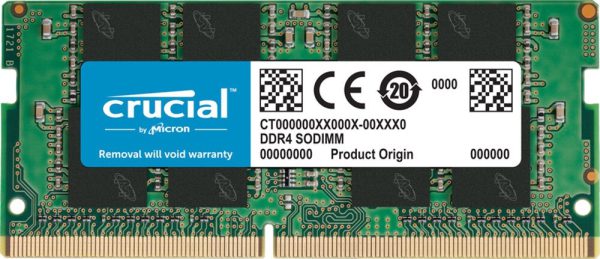 Crucial 16GB DDR4-2666MHz SODIMM Laptop Memory