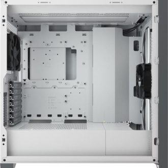 Corsair iCUE 5000D RGB Tempered Glass Mid-Tower ATX Computer Case-White-PC Case3