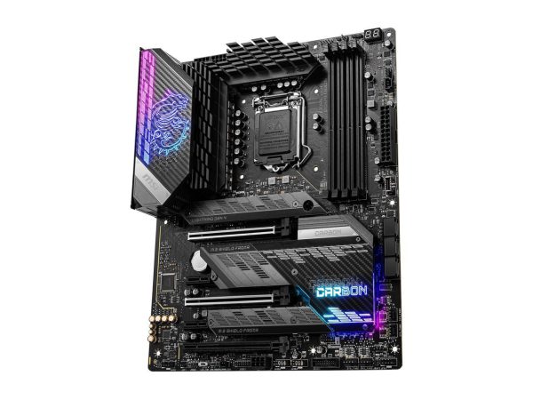 MSI MPG Z590 GAMING CARBON WIFI LGA 1200 SATA 6Gb/s ATX Motherboard (INTEL)