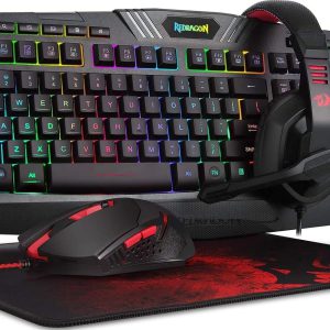 REDRAGON S101 BA-2 WIRED GAMING 4 IN 1 COMBO Keyboard, Mouse, Headset & Mouse Pad