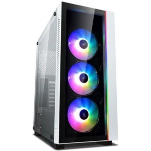 DeepCool Matrexx 55 V3 ADD-RGB WH 3F Midi-Tower Tempered Glass, White