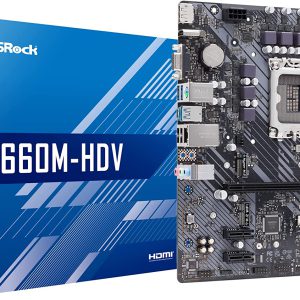 ASRock B660M-HDV PCIe 4.0 mATX Motherboard