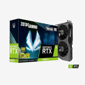 Zotac Gaming GeForce RTX 3060 Ti Twin Edge OC LHR – 8GB GDDR6 GRAPHIC CARD