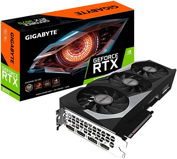 Gigabyte GeForce RTX 3070 Gaming OC 8G Graphics Card