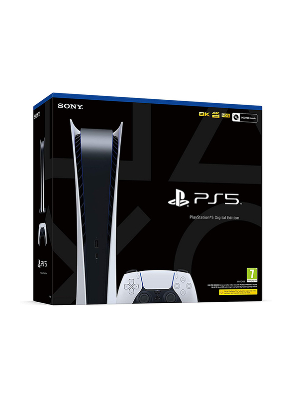 Sony Playstation 5 Console + 2 Controller  (TRA – Digital Edition 825Gb) – 1 Yr Jumbo Warranty