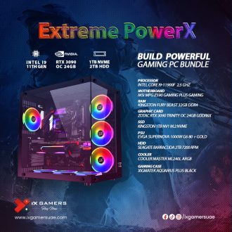 Extreme PowerX- i9-11900f + Rtx 3090 Oc 24Gb