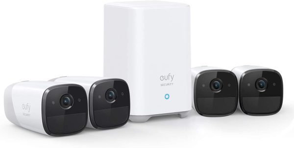 Anker EufyCam 2 Pro 365 Days Wireless Home Security 4 Cam Kit - T88533D2 2