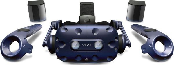 HTC Vive Pro 2.0 Controller & BaseStation Starter Edition, Virtual Reality System, Dual 3.5", 90Hz Amoled, 2x Vive Controllers, 2x Base Stations