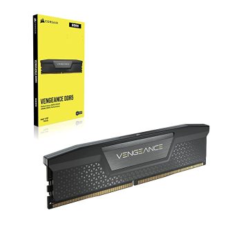 VENGEANCE® RGB 32GB (2x16GB) DDR5 DRAM 6400MHz C38 Memory Kit — Black
