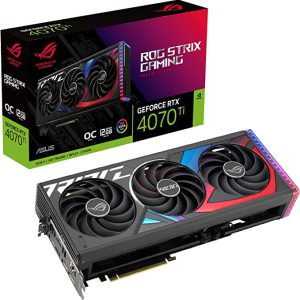 Asus Rog Strix Gaming Geforce RTX 4070Ti 12GB OC GDDR6X Graphics Card