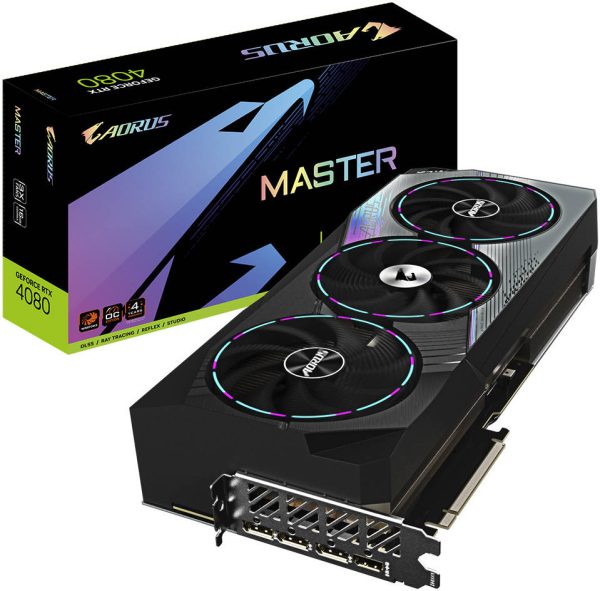 Gigabyte Aorus Geforce RTX 4080 Master 16GB GDDR6X Graphics Card