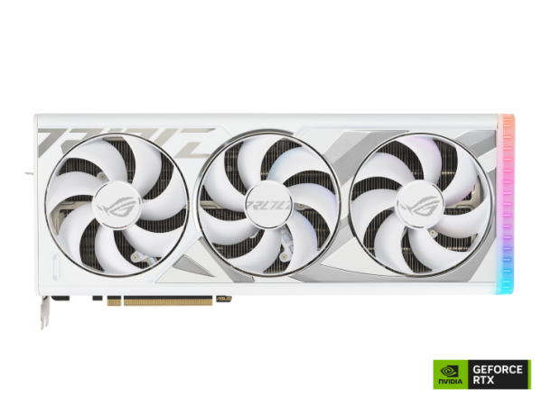 Asus ROG Strix GeForce RTX 4080 16GB GDDR6X White OC Edition Graphics Card