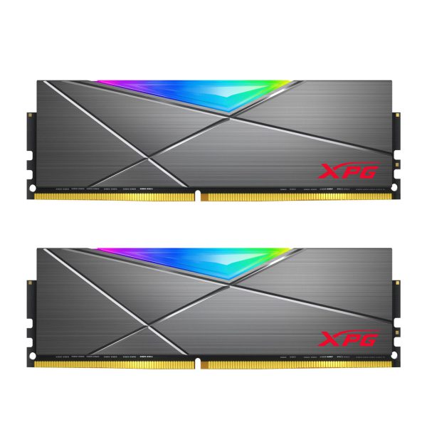 XPG Spectrix D50 16GB (8GBX2) DDR4 3200MHz Grey RGB RAM