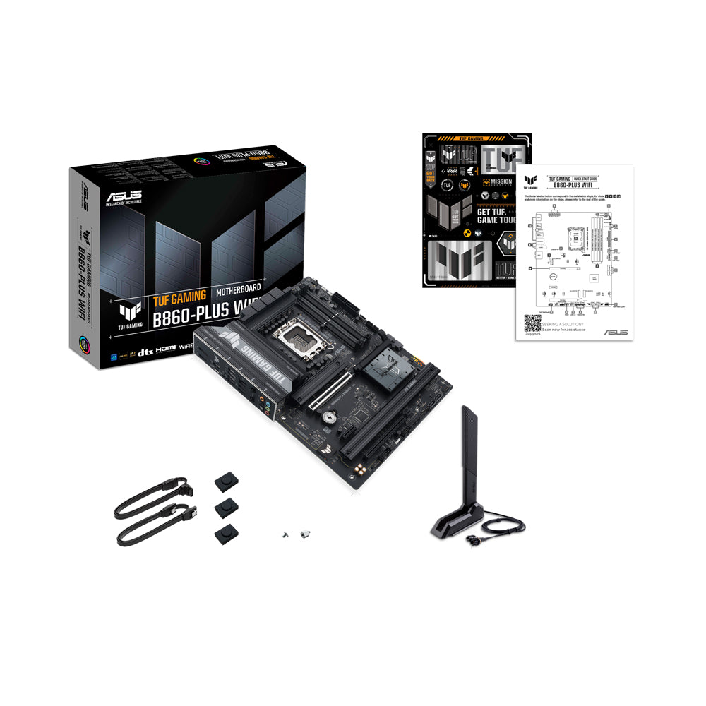ASUS TUF GAMING B860-PLUS WIFI DDR5 LGA 1851 ATX Motherboard - Black | 90MB1JL0-M0EAY0 - Image 4