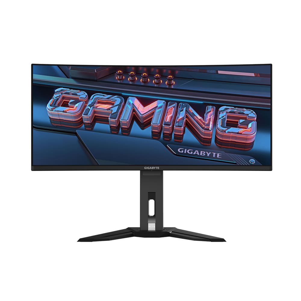GIGABYTE 34-Inch Gaming Monitor MO34WQC2 WQHD OLED 240Hz 0.03ms - Black | MO34WQC2-EK