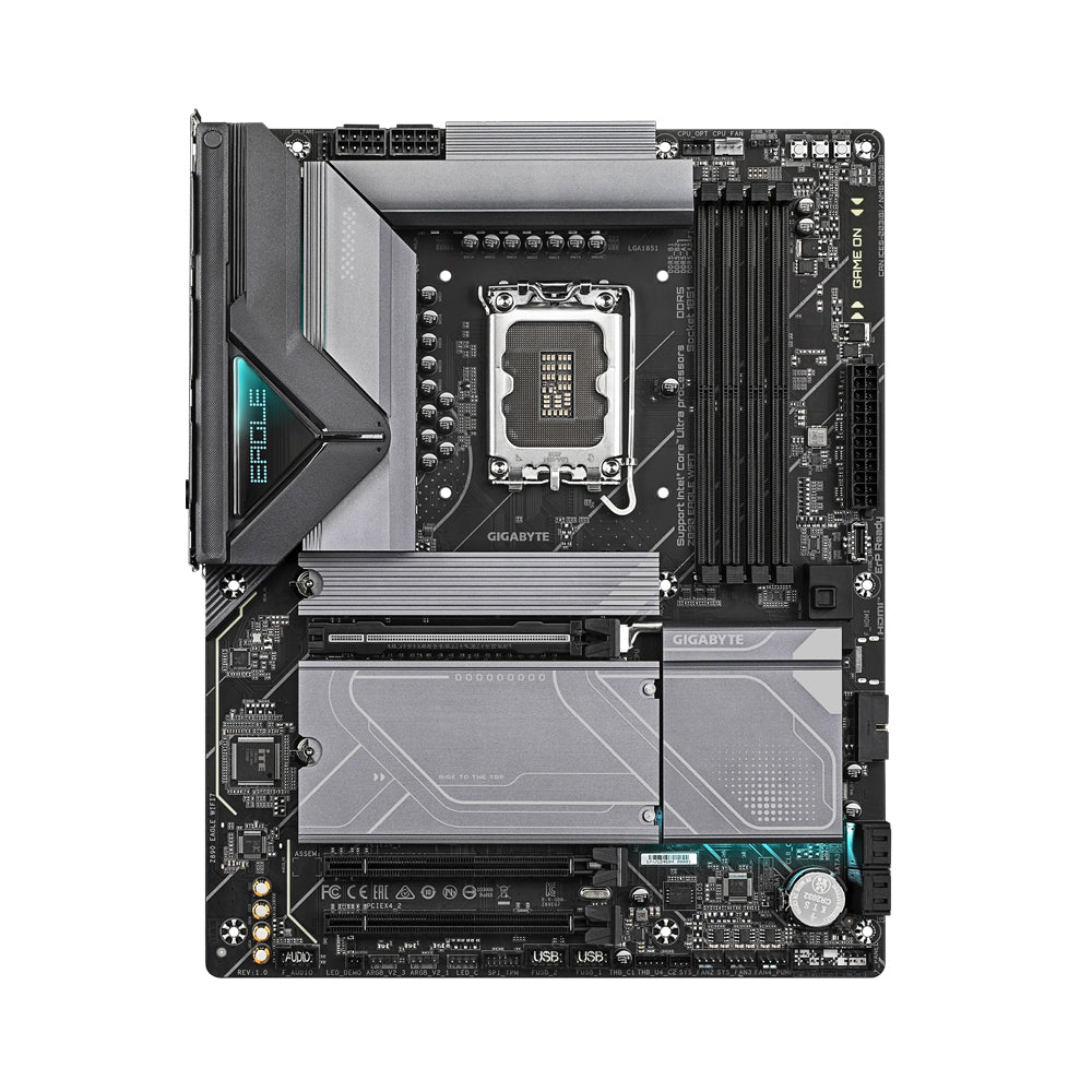GIGABYTE Z890 Eagle WiFi-7 DDR5 LGA 1851 ATX Motherboard - Black | Z890-EAGLE-WIFI7 - Image 2