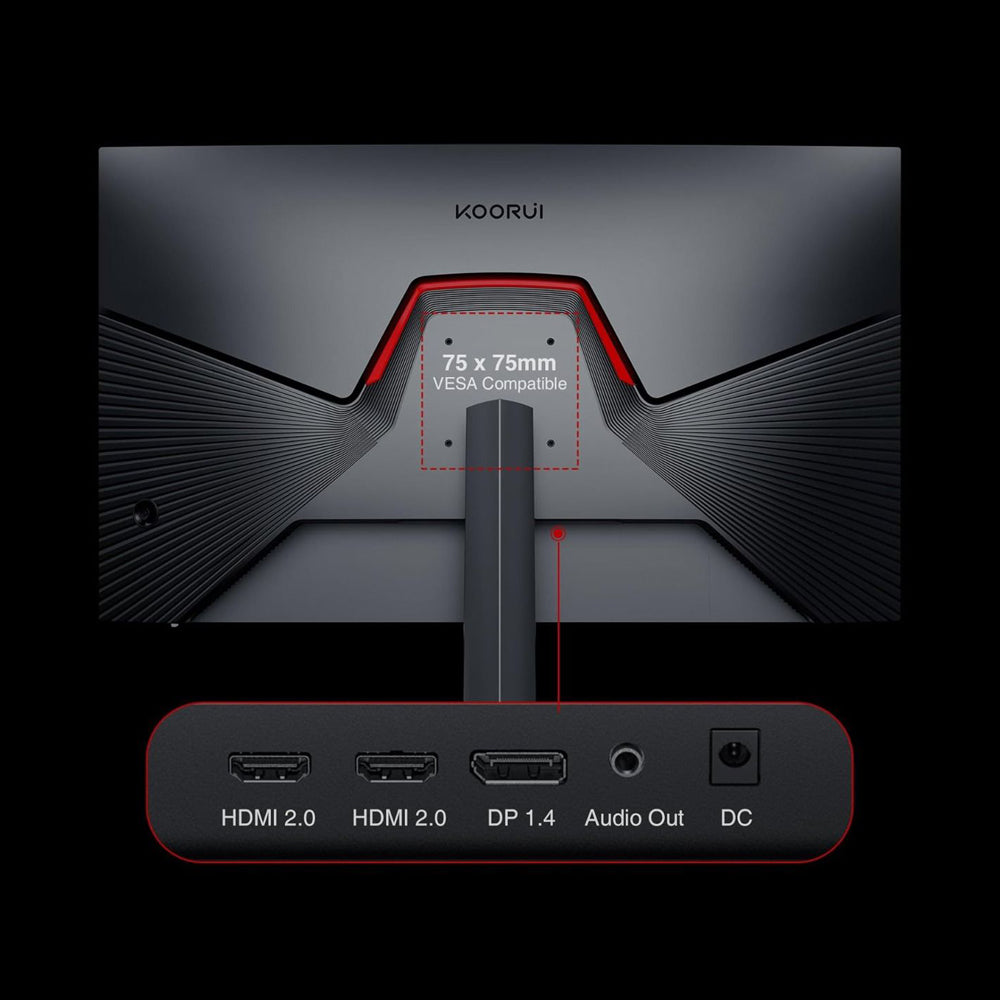 KOORUI 27-Inch Gaming Monitor IPS QHD 2560 x 1440 170Hz 1ms | GN07 - Image 4