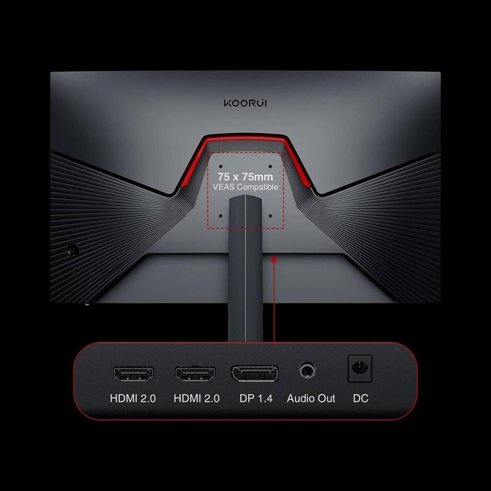 KOORUI 27-Inch Gaming Monitor VA FHD 1920 x 1080 240Hz 1ms | GN02 - Image 4