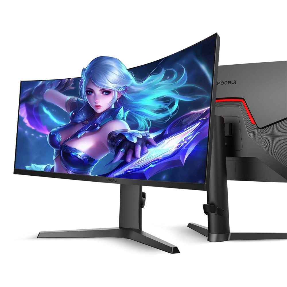 KOORUI 34-Inch Ultra-Wide Gaming Curved Monitor VA WQHD 3440 x 1440 165Hz 1ms | 34E6UC - Image 2