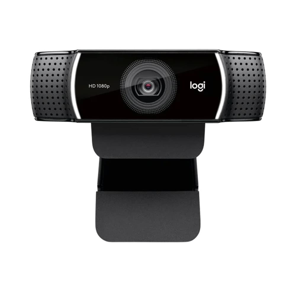 Logitech C922 Pro Stream Webcam - 1080p/30fps, 720p/60fps, Stereo Mics & Tripod Mount | 960-001088