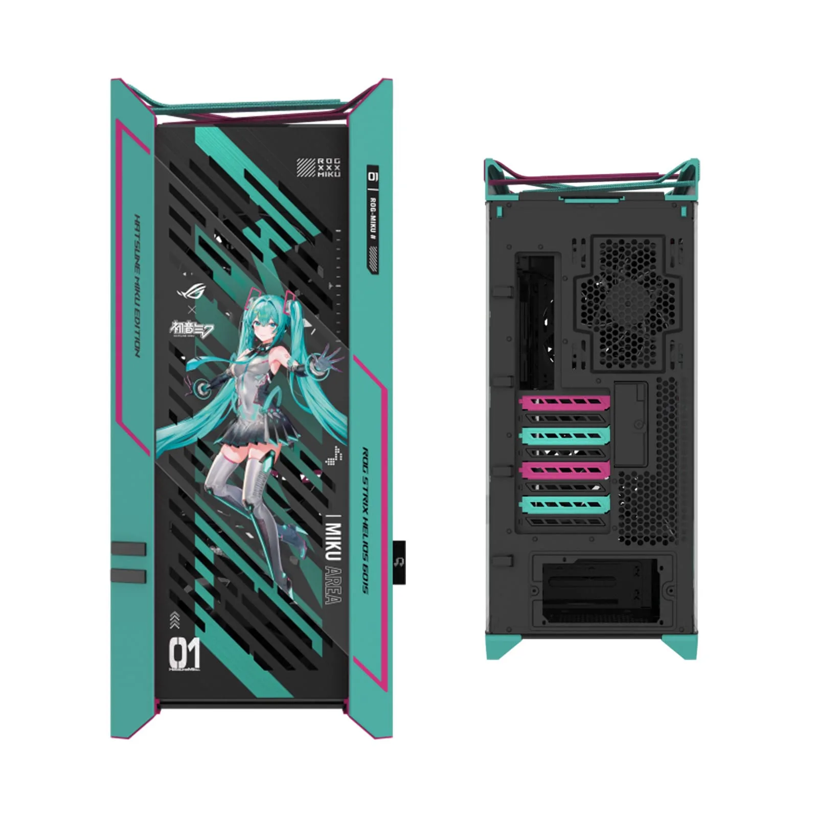ASUS ROG Strix Helios II Hatsune Miku Edition Gaming Case - Image 6