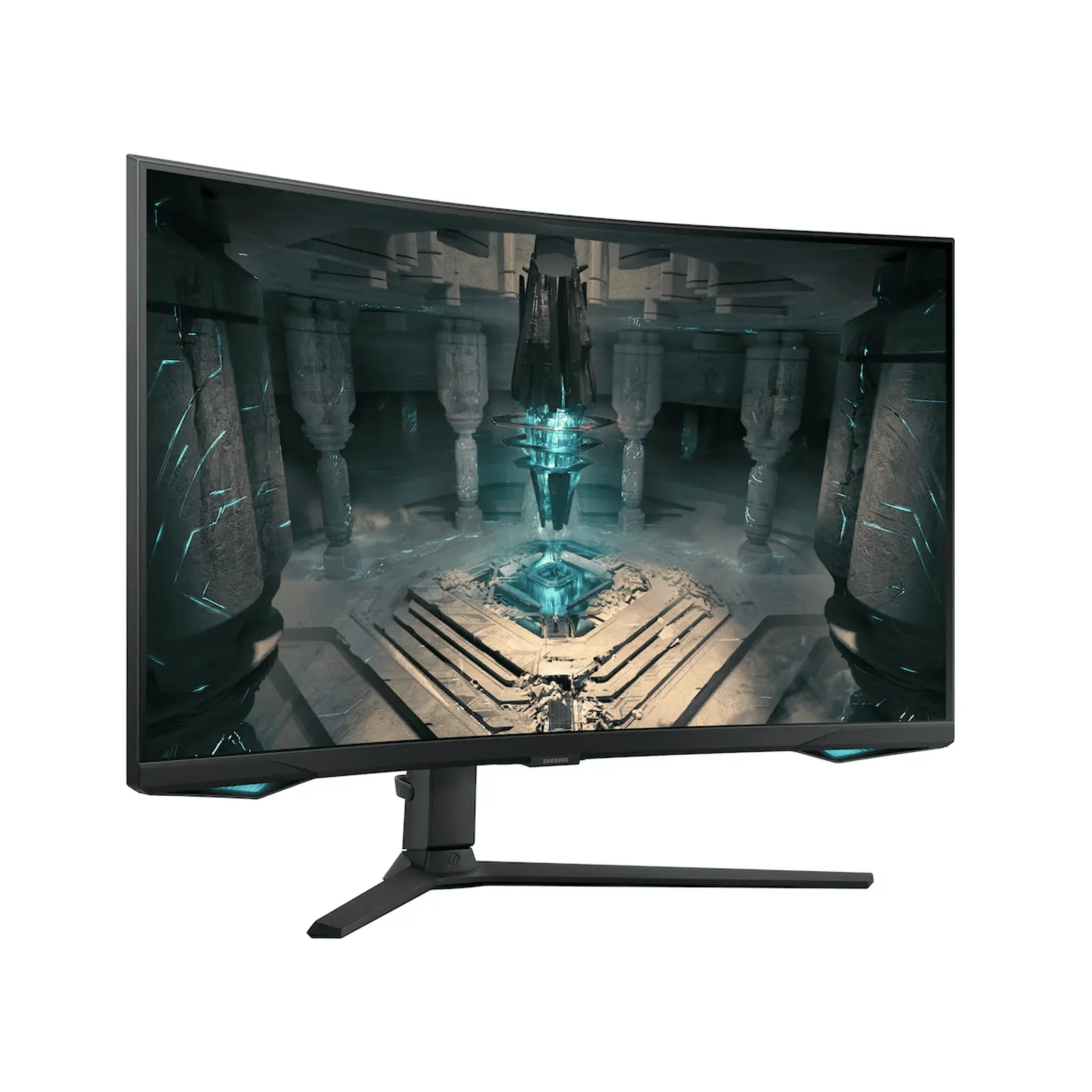 Samsung Odyssey G6 32-Inch Curved QHD 240Hz 1ms Smart Gaming Monitor With Speakers, HDMI 2.1,Display Port-LS32BG650EMXUE - Image 2