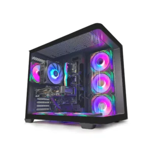 GAME SEKRET Panorama Gaming PC - Intel Core i5-14400F | GeForce RTX 5050 8GB | 16GB DDR4 RAM-1TB NVMe SSD | Air Cooler-H610 MB-500W PSU | 1 Year Warranty