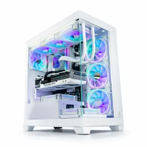 GAME SEKRET Elite Gaming PC - Intel Core i7-14700K | GeForce RTX 5070 12GB | 32GB DDR5 RAM-1TB NVMe SSD | 360mm w/LCD Liquid Cooler-Z790 MB-850W Gold PSU | WiFi-Bluetooth-Windows 11 Pro | Desktop Computer | 1 Year Warranty