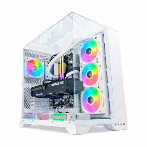 GAME SEKRET Fusion Gaming PC - Intel Core i9-14900K | GeForce RTX 5070 12GB | 32GB DDR5 RAM-1TB NVMe SSD | 360mm w/LCD Liquid Cooler-Z790 MB-850W Gold PSU | WiFi-Bluetooth-Windows 11 Pro | Desktop Computer | 1 Year Warranty